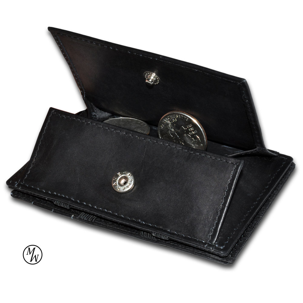 Zip It Up Zip 'N' Roll Timonz Coin Pouch Wallet Made From a Single Zip 