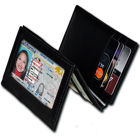 Magic Wallet Plus Window Black